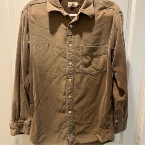 J. Crew vintage corduroy shirt size M